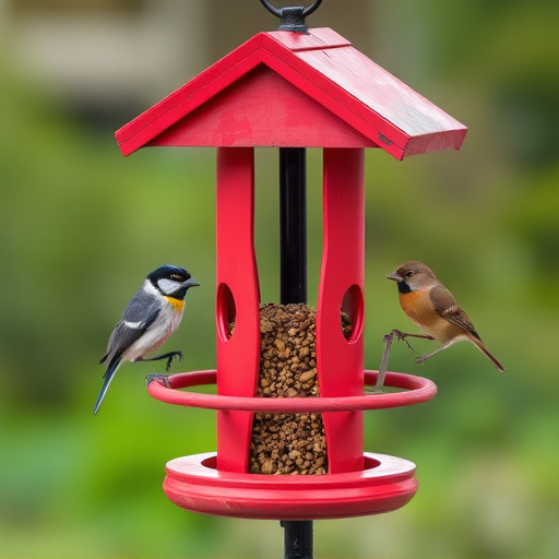 bird feeder station
