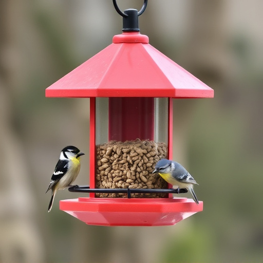 bird feeder station