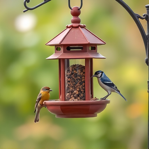 bird feeder station