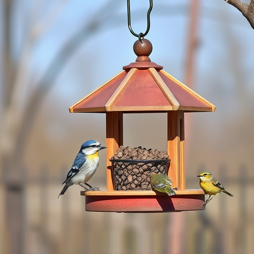 bird feeder station