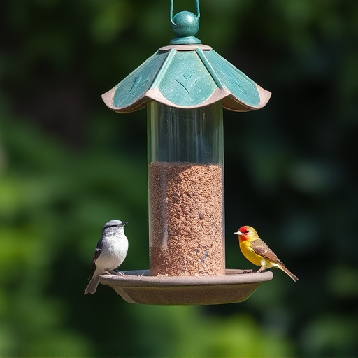 bird feeder station
