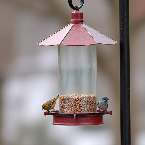 bird feeder station