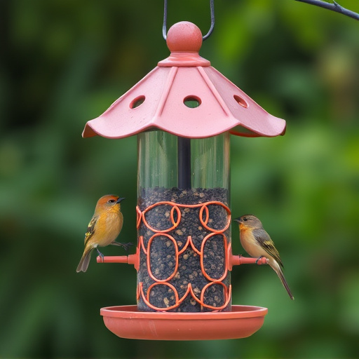 bird feeder station