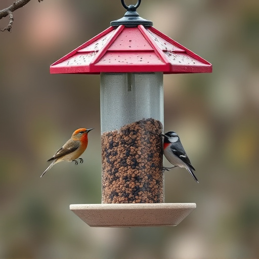 bird feeder station