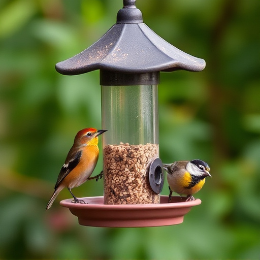 bird feeder station