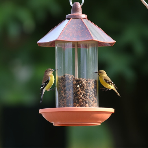bird feeder station