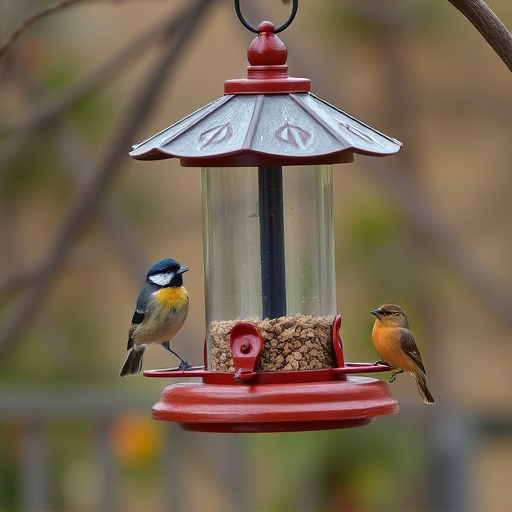 bird feeder station