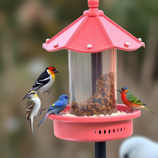 bird feeder station