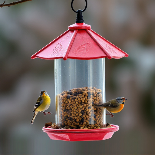 bird feeder station