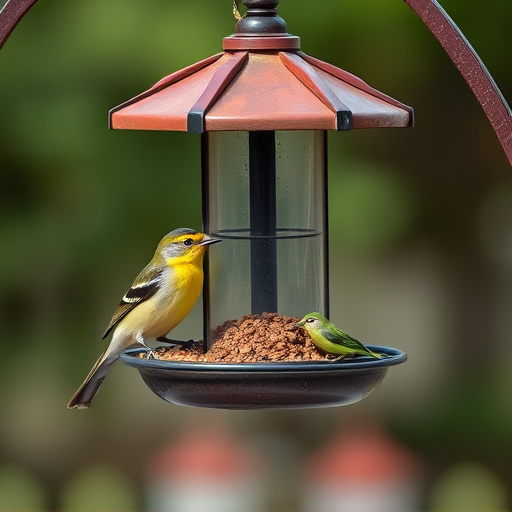 bird feeder station