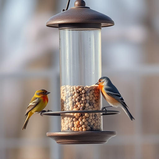 bird feeder station