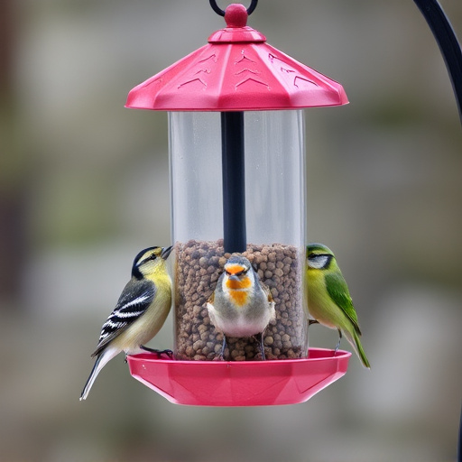 bird feeder station