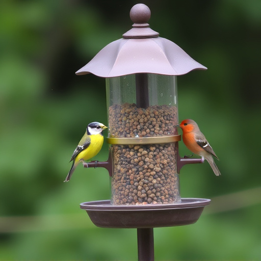 bird feeder station