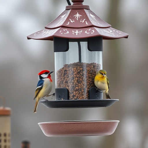 bird feeder station