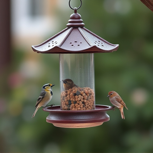bird feeder station