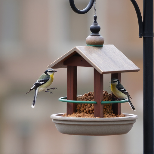 bird feeder station