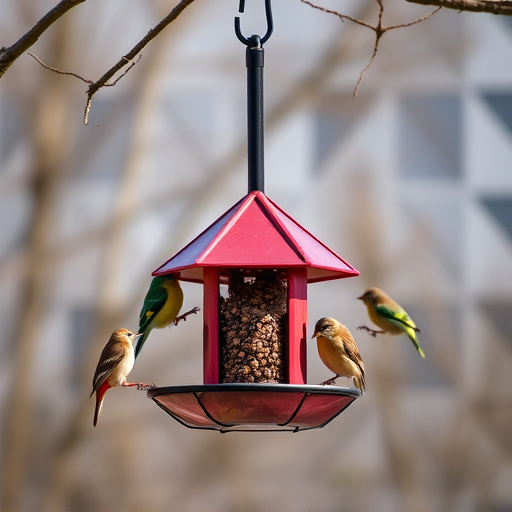 bird feeder station