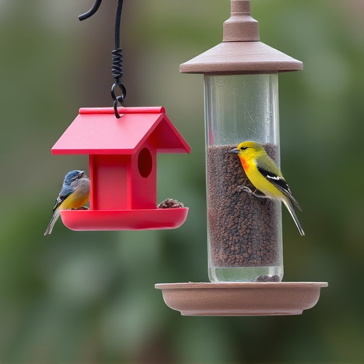 bird feeder station