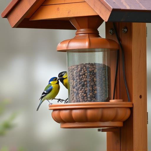 bird feeder station