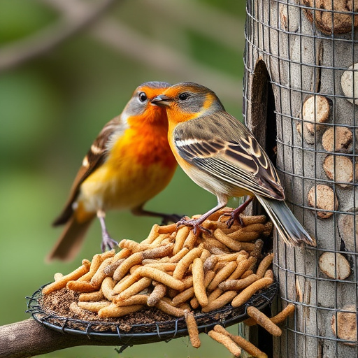 Transform Your Bird Feeder: UK’s Top-Quality Dried Mealworms with Free Delivery