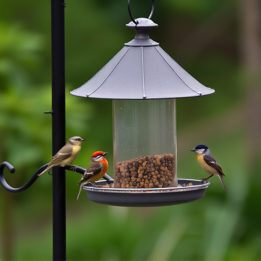 bird feeder station