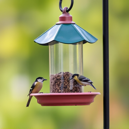 bird feeder station