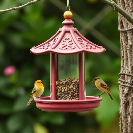 bird feeder station
