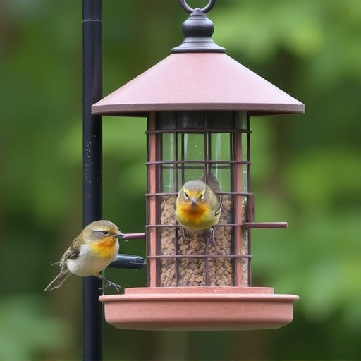 bird feeder station