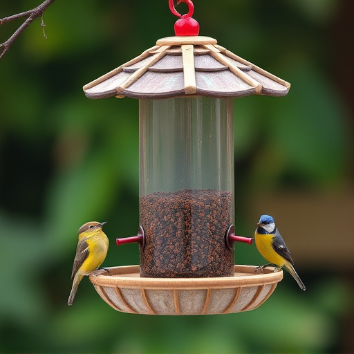 bird feeder station