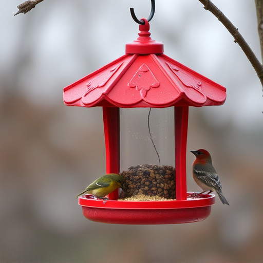bird feeder station