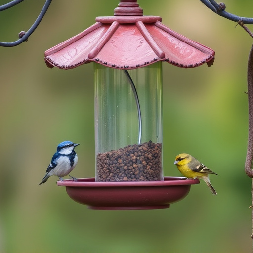 bird feeder station