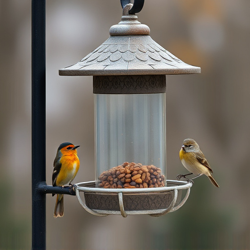 bird feeder station