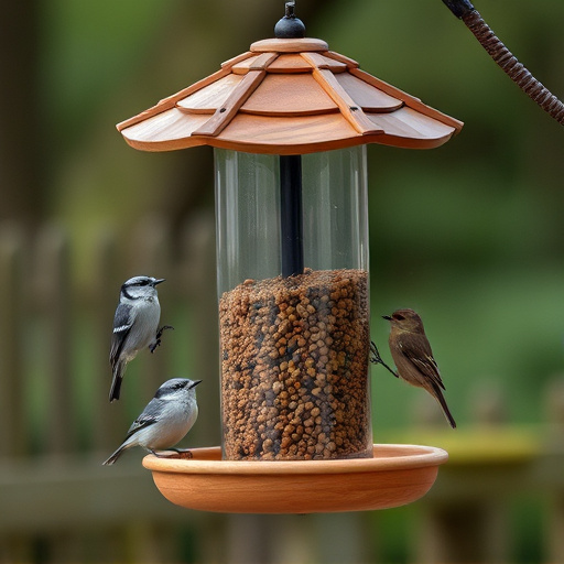 bird feeder station
