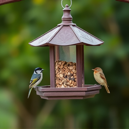 bird feeder station