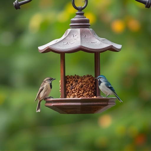 bird feeder station