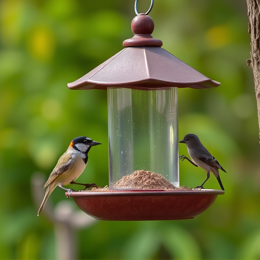 bird feeder station