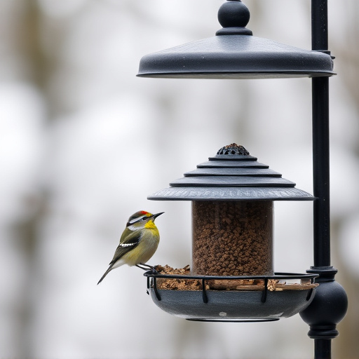 bird feeder station