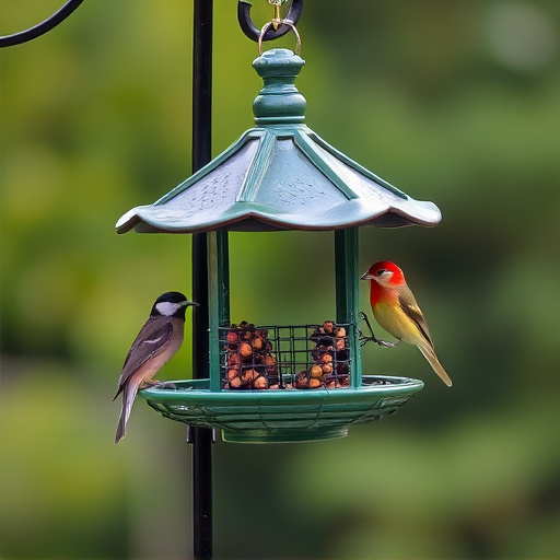 bird feeder station