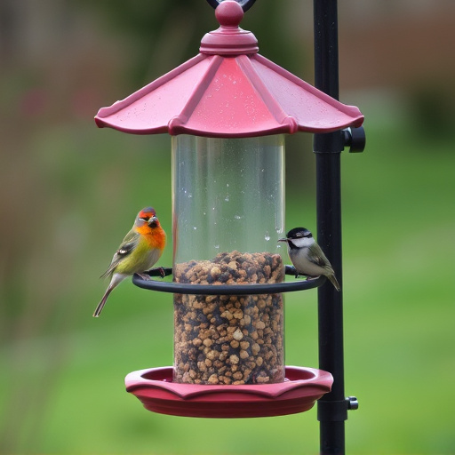bird feeder station