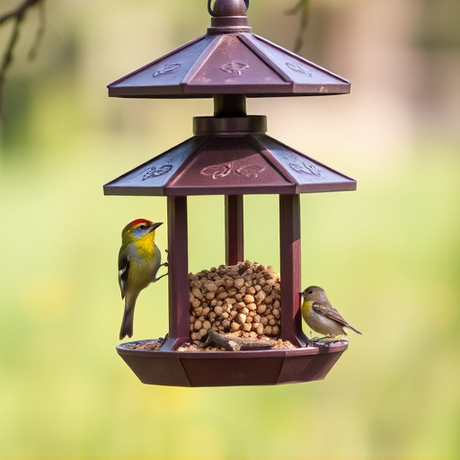 bird feeder station