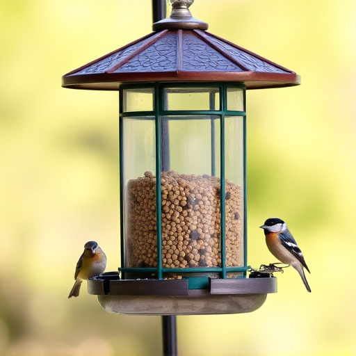 bird feeder station