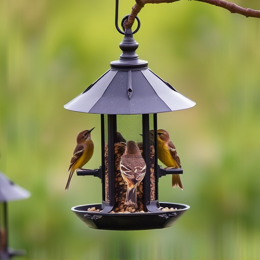 bird feeder station