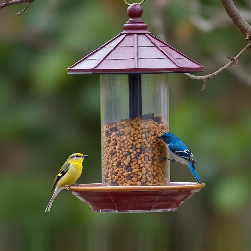 bird feeder station