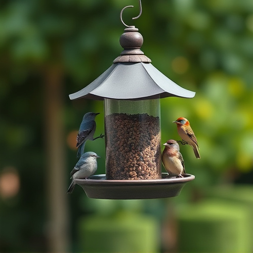 bird feeder station