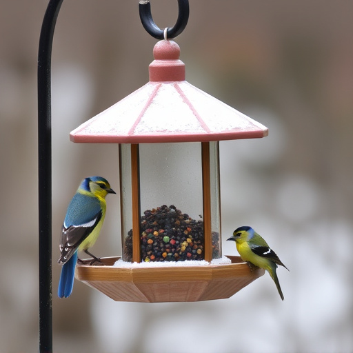 bird feeder station