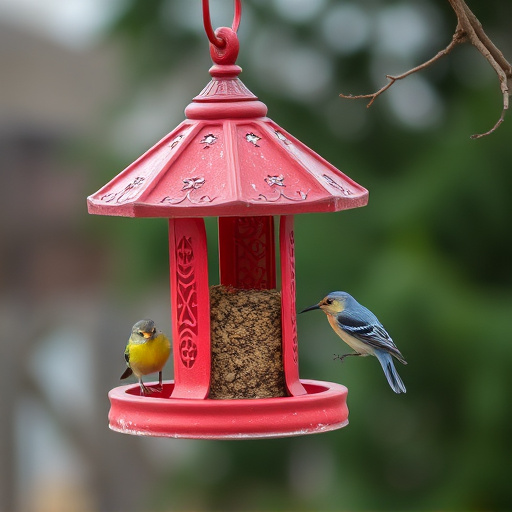 bird feeder station