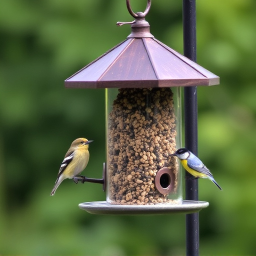 bird feeder station
