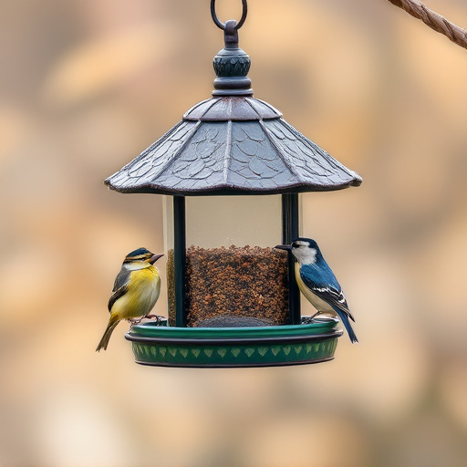 bird feeder station