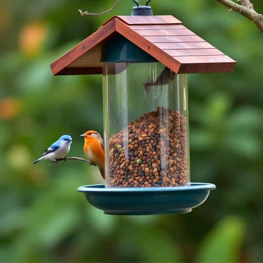 bird feeder station