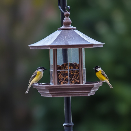 bird feeder station
